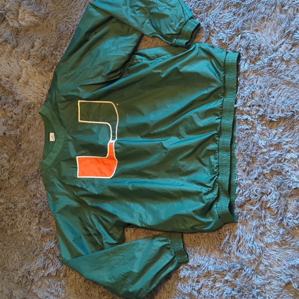Adidas Miami hurricanes pullover